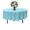 90 Inch Round Tablecloth Polyester Poplin Wrinkle Resistant Stain Resistant